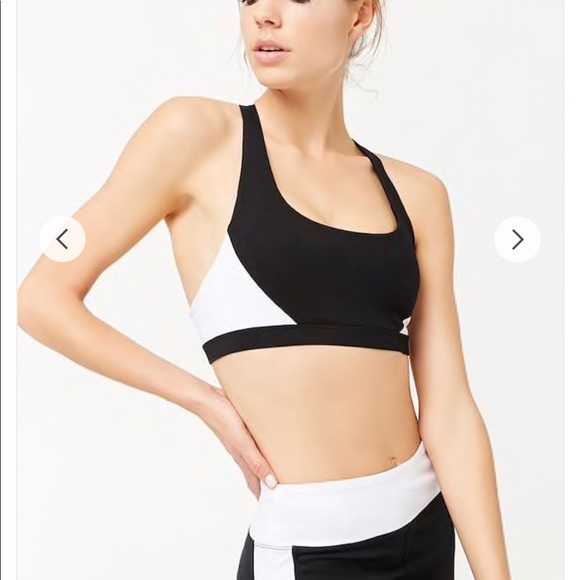 Forever 21 Other - Medium Impact Colorblocked Sports Bra